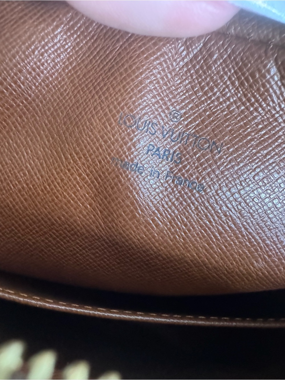 Louis Vuitton Monogram Amazon Crossbody vintage LV messenger bag made in France - Picture 8 of 9